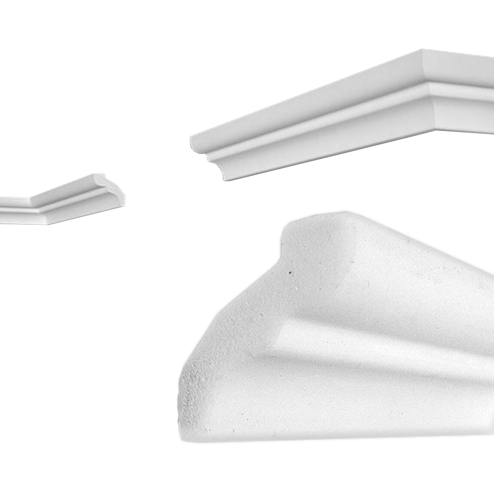 Cornisa E6 33 x 32mm x 2mt XPS Caja 110 unidades