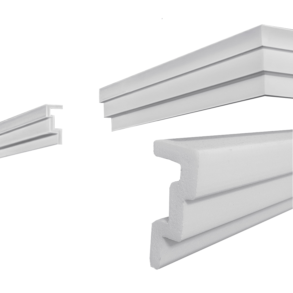 Cornisa E45 60 x 25mm x 2mt XPS Caja 52 unidades