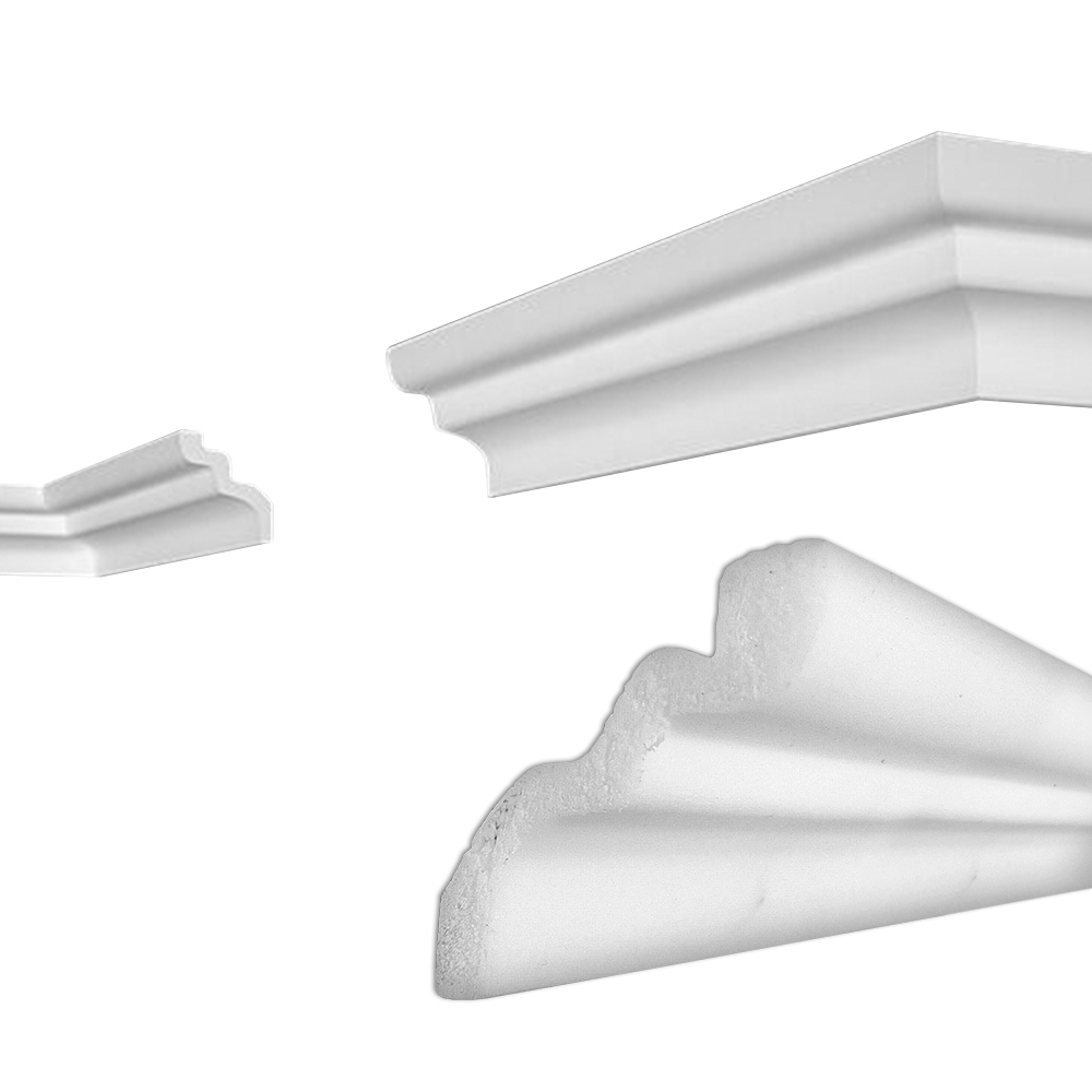 Cornisa E7 50 x 46mm x 2mt XPS Caja 75 unidades