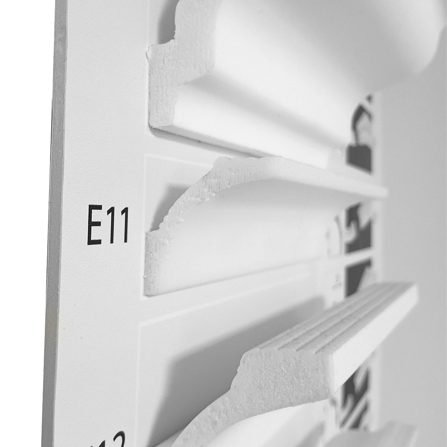 Cornisa E11 35 x 35mm x 2mt XPS Caja 130 unidades