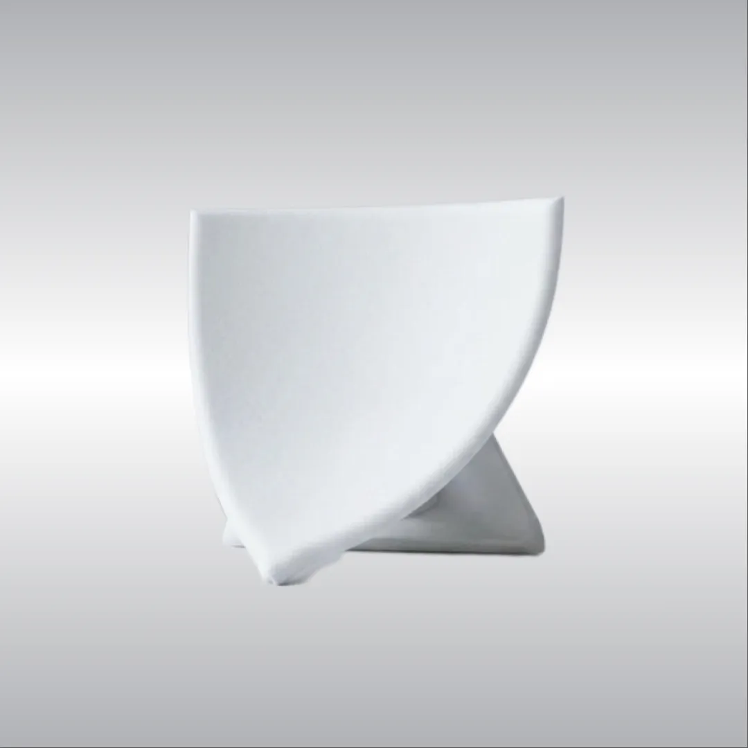 Esquinero Tripartito Macho-Hembra Para Zócalos Sanitarios 100mm Blanco