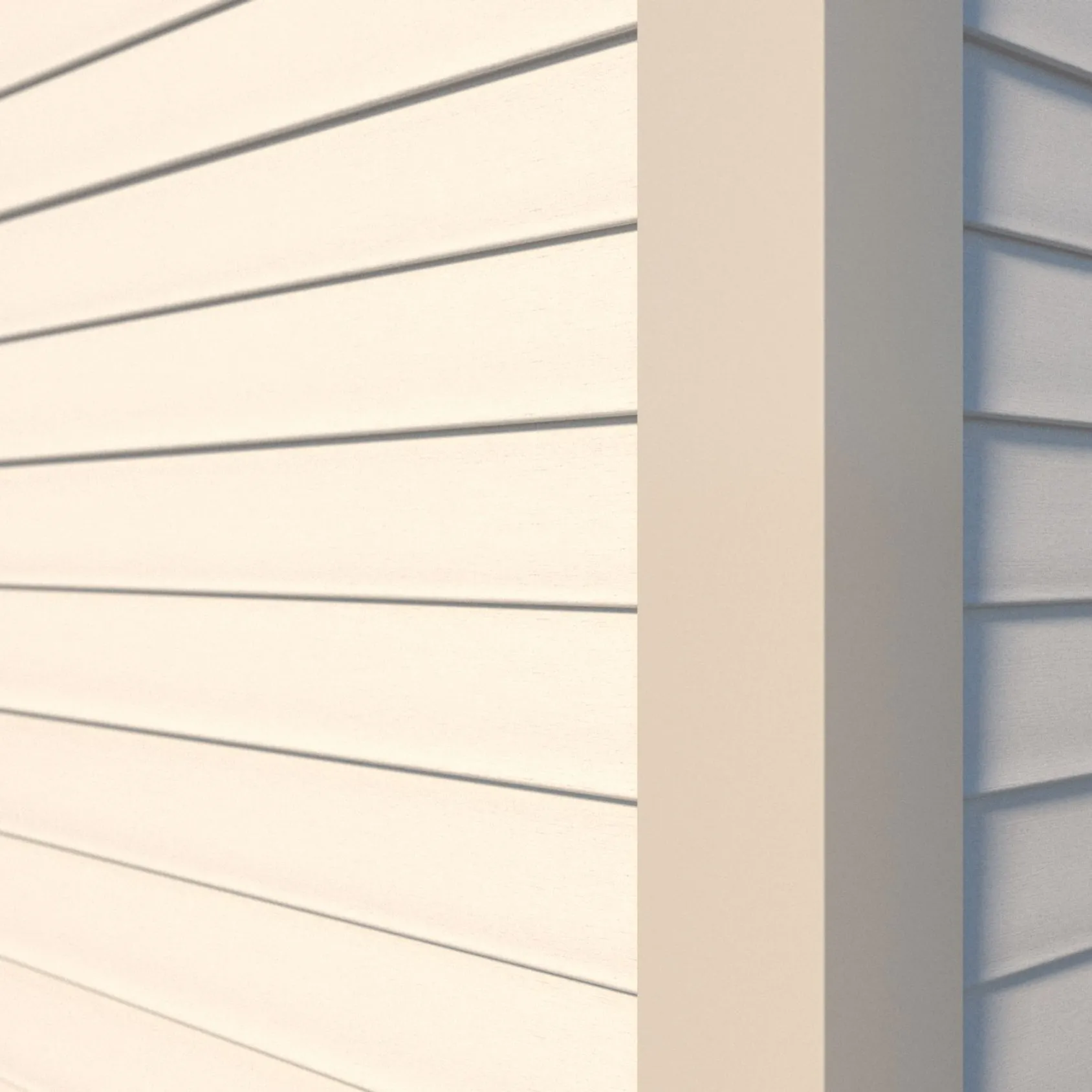 Perfil Esquinero Exterior Siding CNP PVC Blanco Semibrillo (3 m)