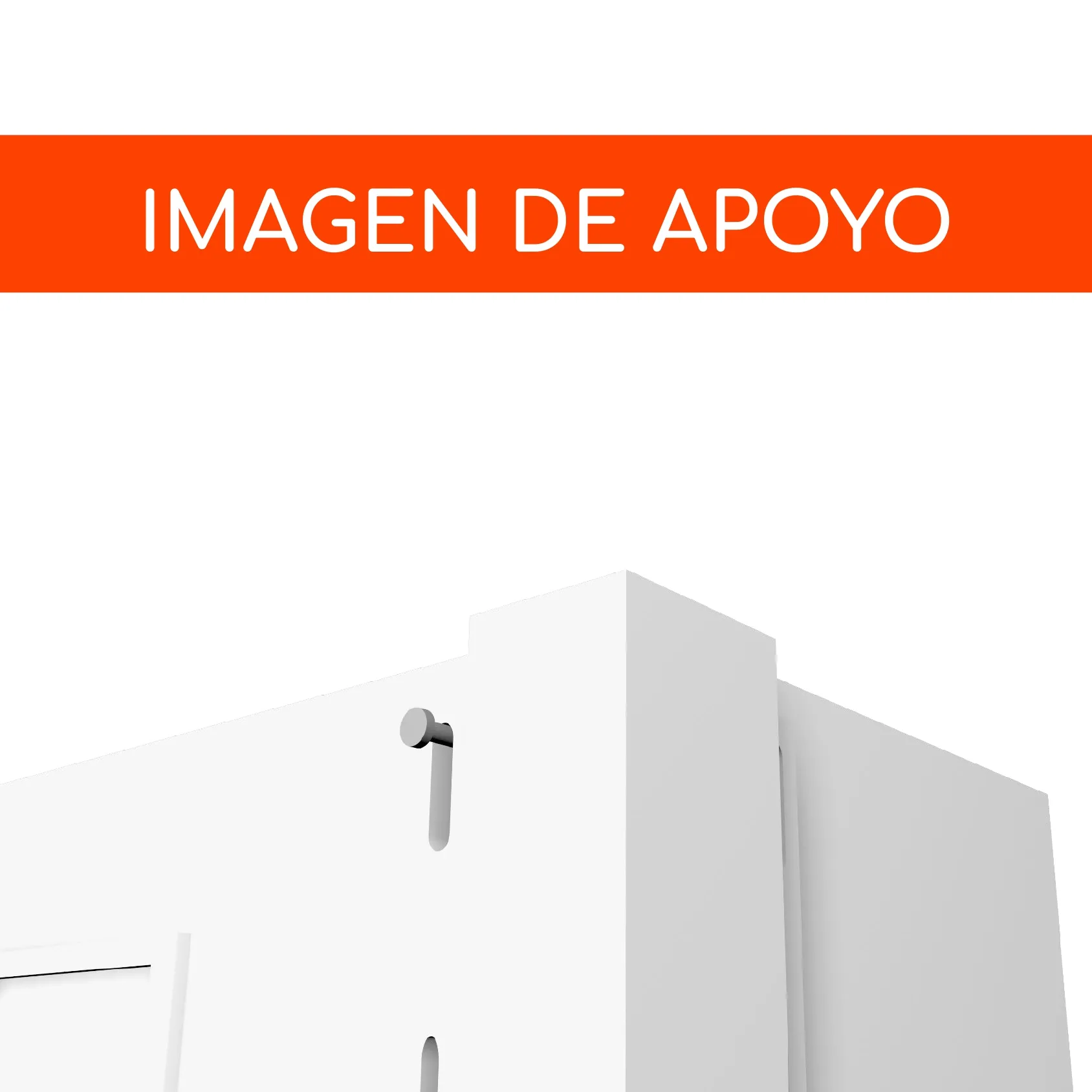Perfil Esquinero Exterior Siding CNP PVC Blanco Semibrillo (3 m)