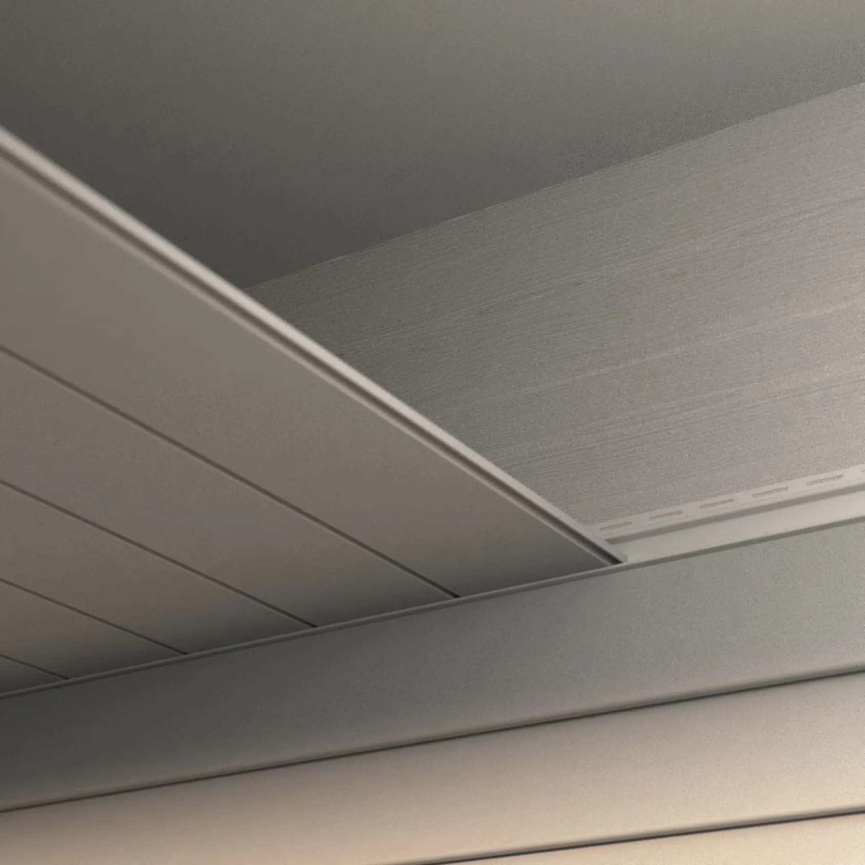 Perfil F de Cielo Siding CNP PVC Blanco (3.8 m)