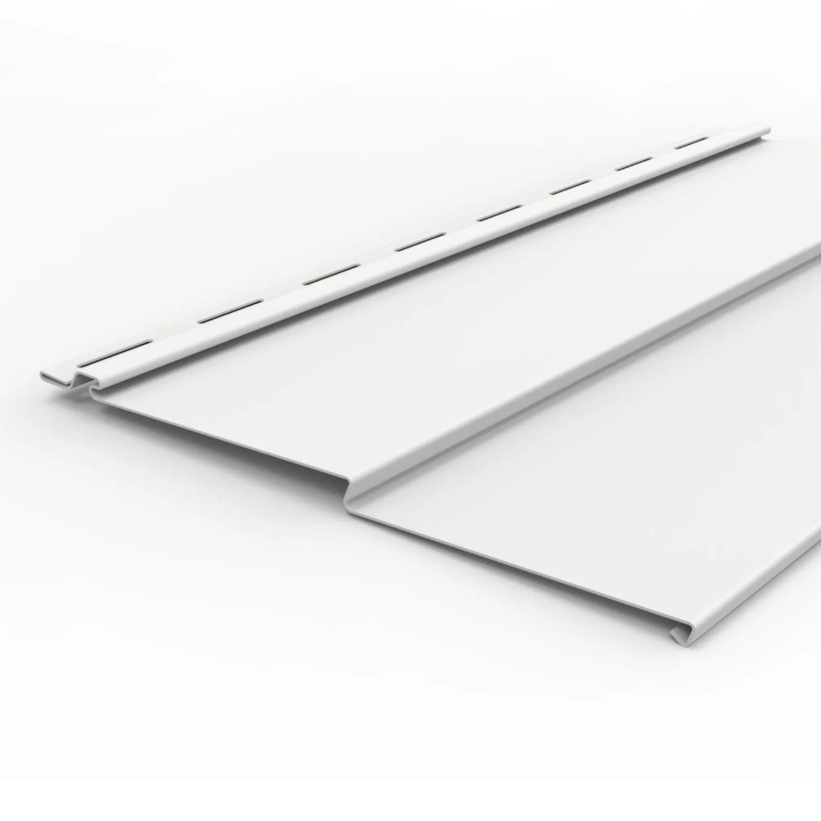 Perfil Siding Americano PVC Blanco Semibrillo 200x1 mm (3.8 m)