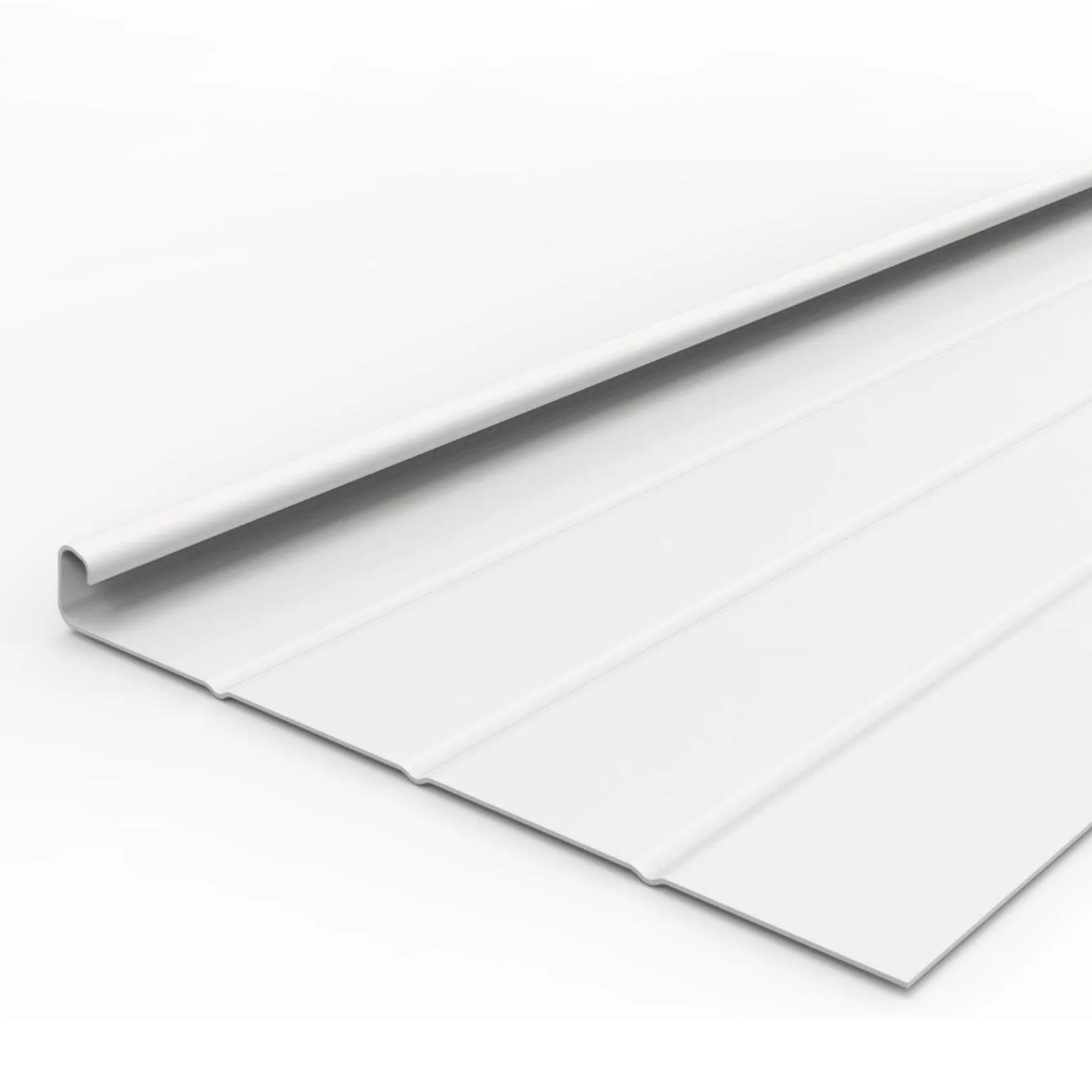 Perfil Tapacán Siding CNP PVC Blanco Semibrillo 200 mm (3.8 m)