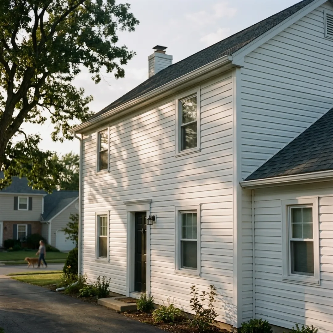 Perfil Siding Americano PVC Blanco Semibrillo 200x1 mm (3.8 m)