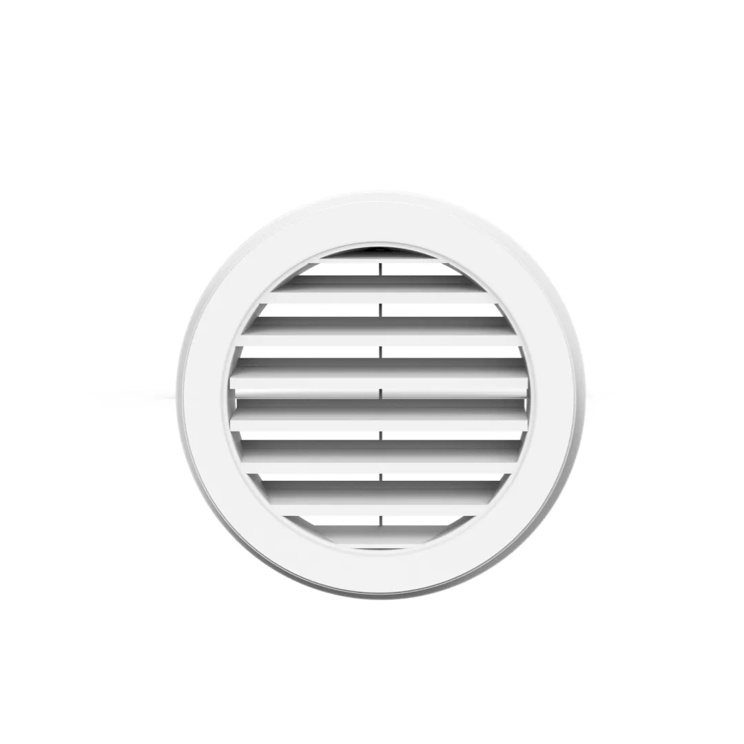 Celosía Circular para Siding CNP PVC Blanco (40.6 cm)