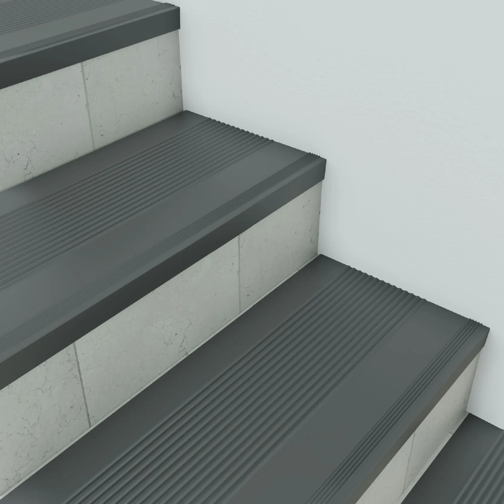 Perfil Grada Titan PVC 300 x 50mm Café 1.2 Metros