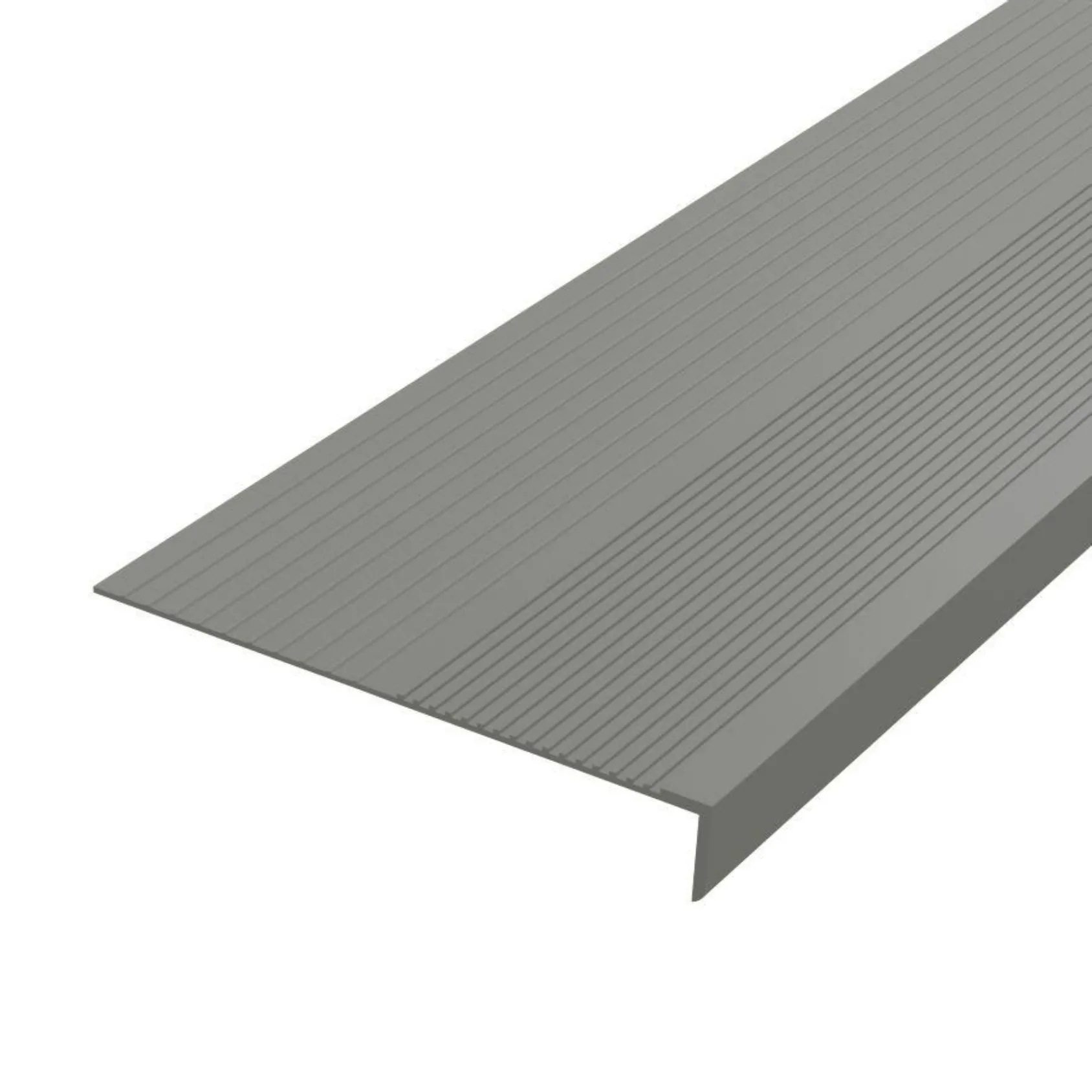 Perfil Grada Buffalo PVC 300 x 50mm Gris 1.2 Metros