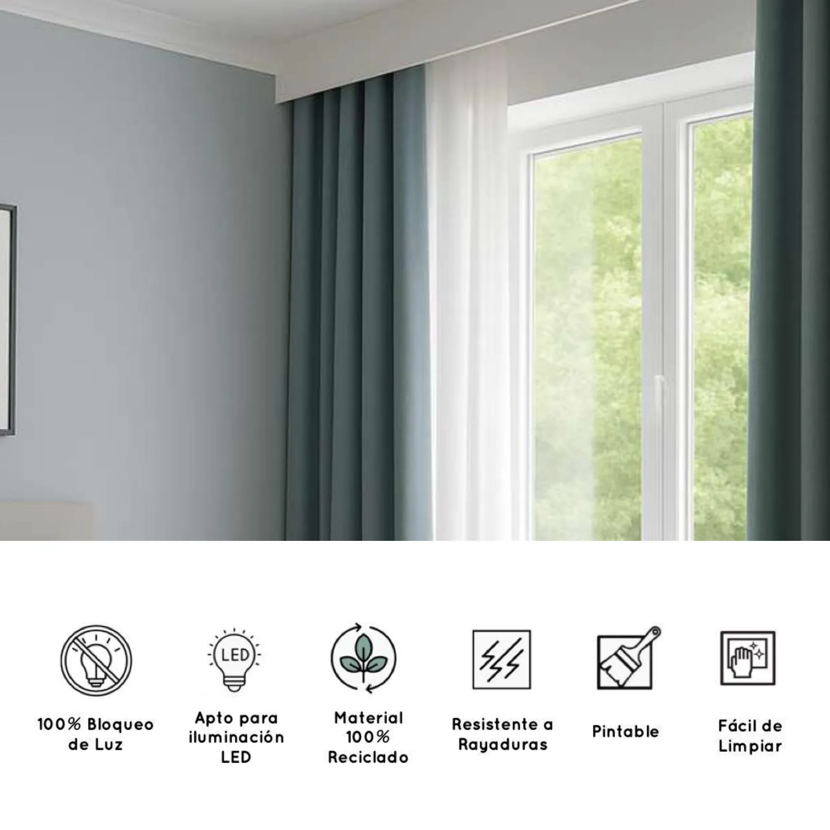 Cenefa EK-120 HDPS Blanca 120 x 40mm x 2mt 1 unidad (Solo Retiro)