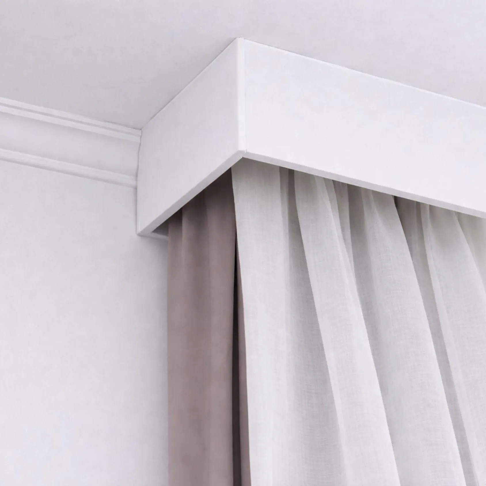 Cenefa EK-120 HDPS Blanca 120 x 40mm x 2mt 1 unidad (Solo Retiro)