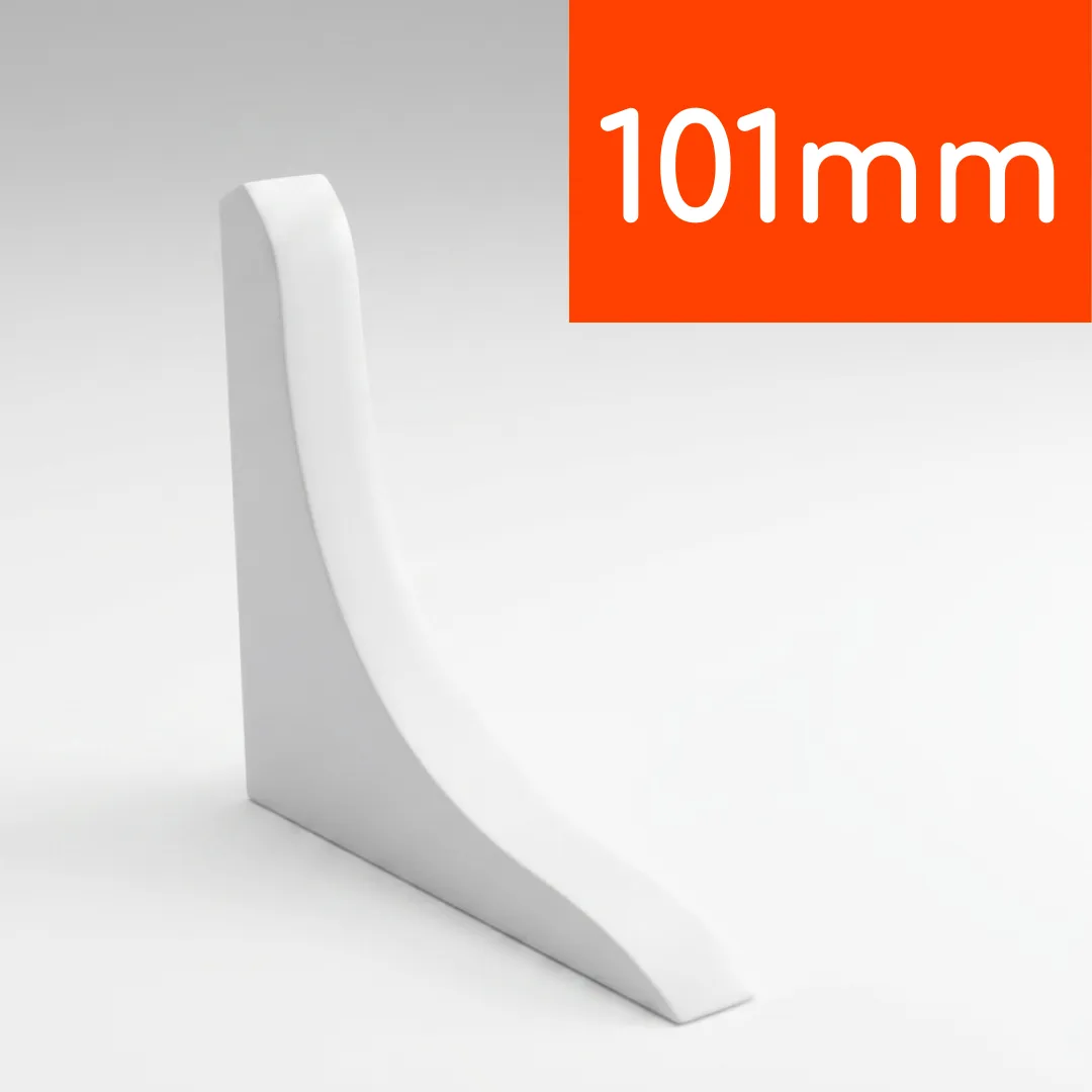 Tapa Zócalos Sanitarios 100mm Lado Derecho