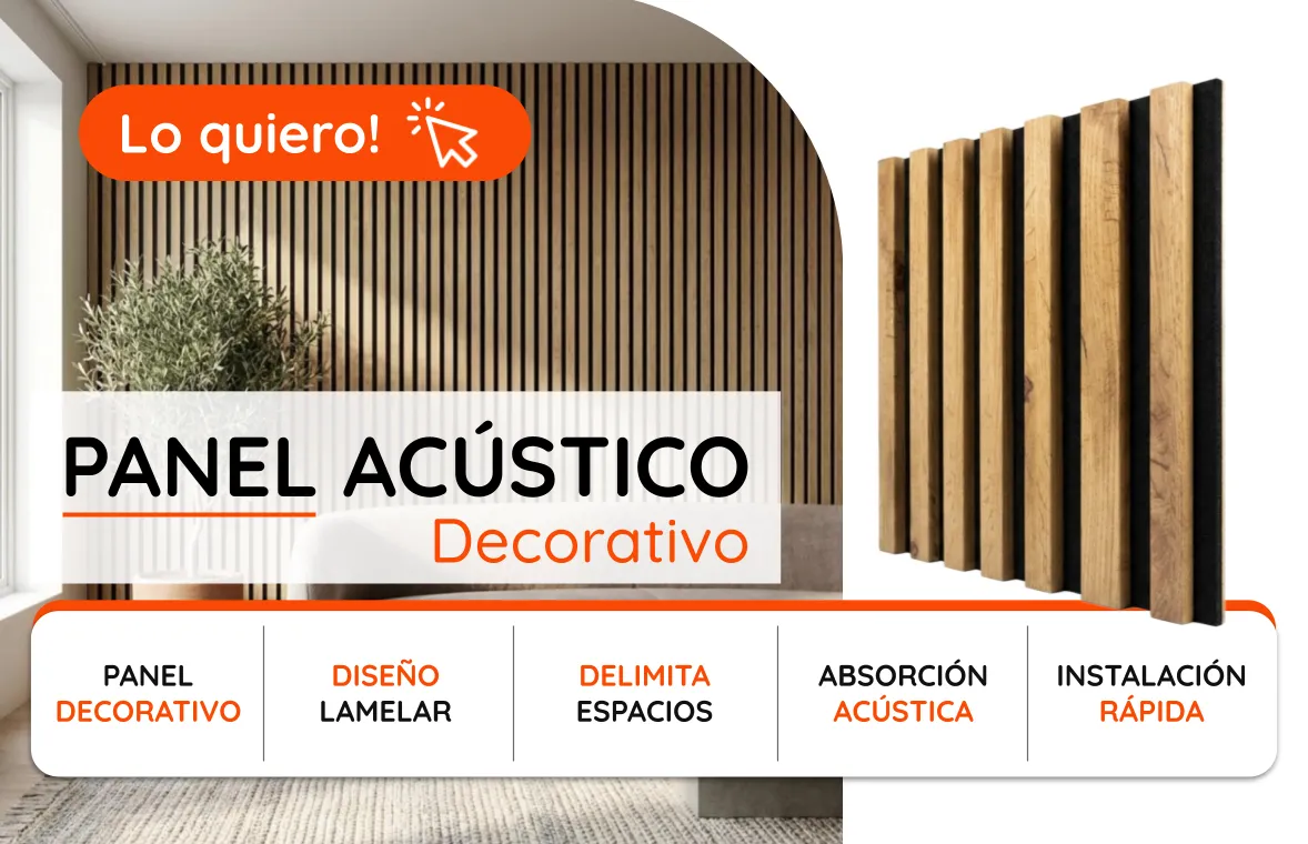 Panel acústico